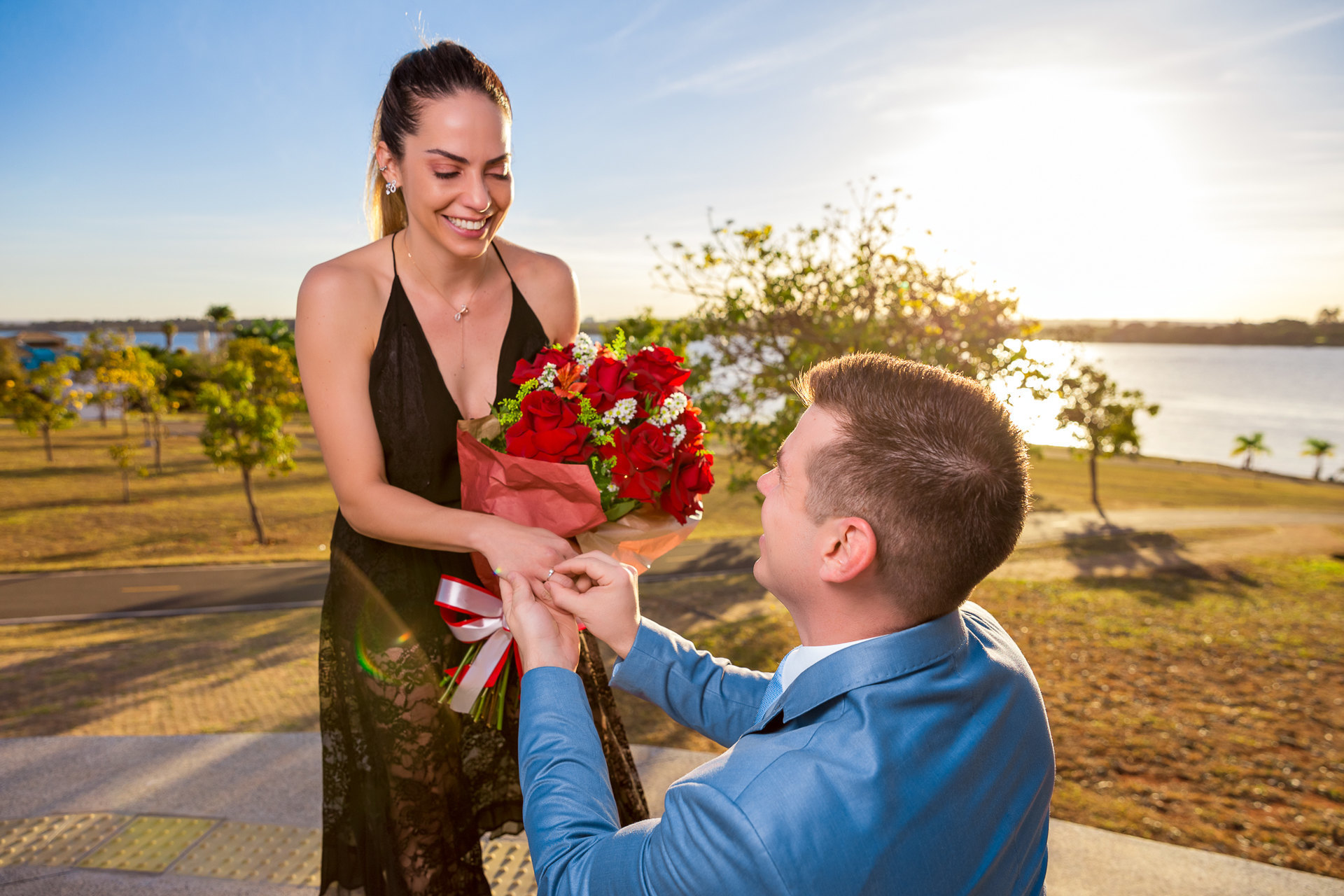 Pedido de casamento Muito lindo!